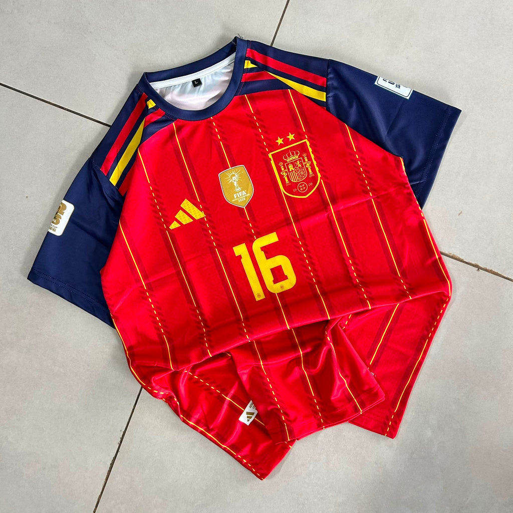 SPAIN 2026 WORLD HOME JERSEY 2 STAR PREMIUM RODRIGO
