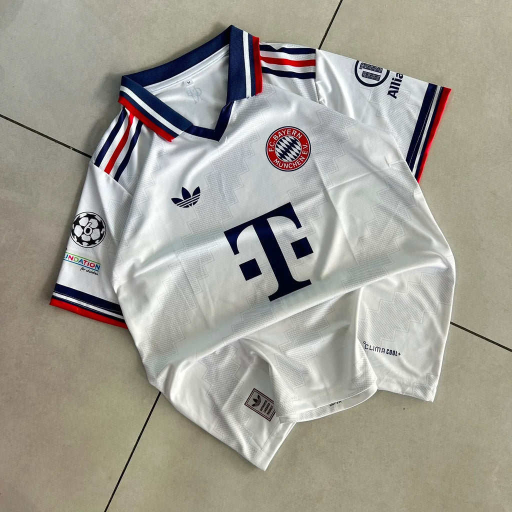 BAYERN MUNICH 2026 - 2027 COLLAR AWAY JERSEY PREMIUM MUSIALA