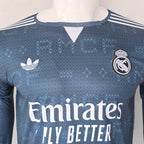 REAL MADRID 2026 - 2027 AWAY JERSEY FULL SLEEVE EMBROIDERY BELLINGHAM