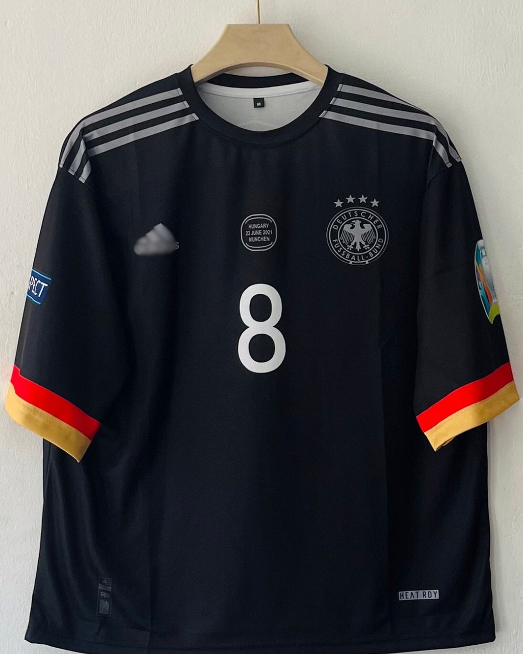 GERMANY 2021 EURO FIVE SLEEVE AWAY KIT