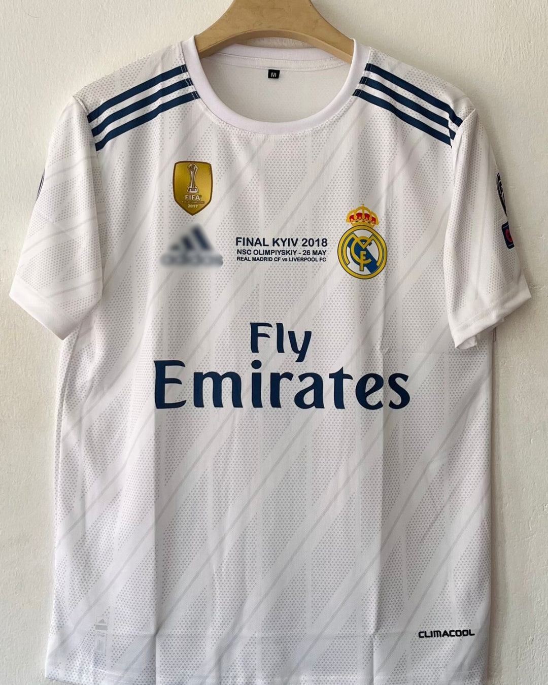 Real Madrid 2018 Home Jersey UCL Retro - Ronaldo – Offside Club